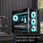 AeroCool P500C-G-BK-v1 - Image 8