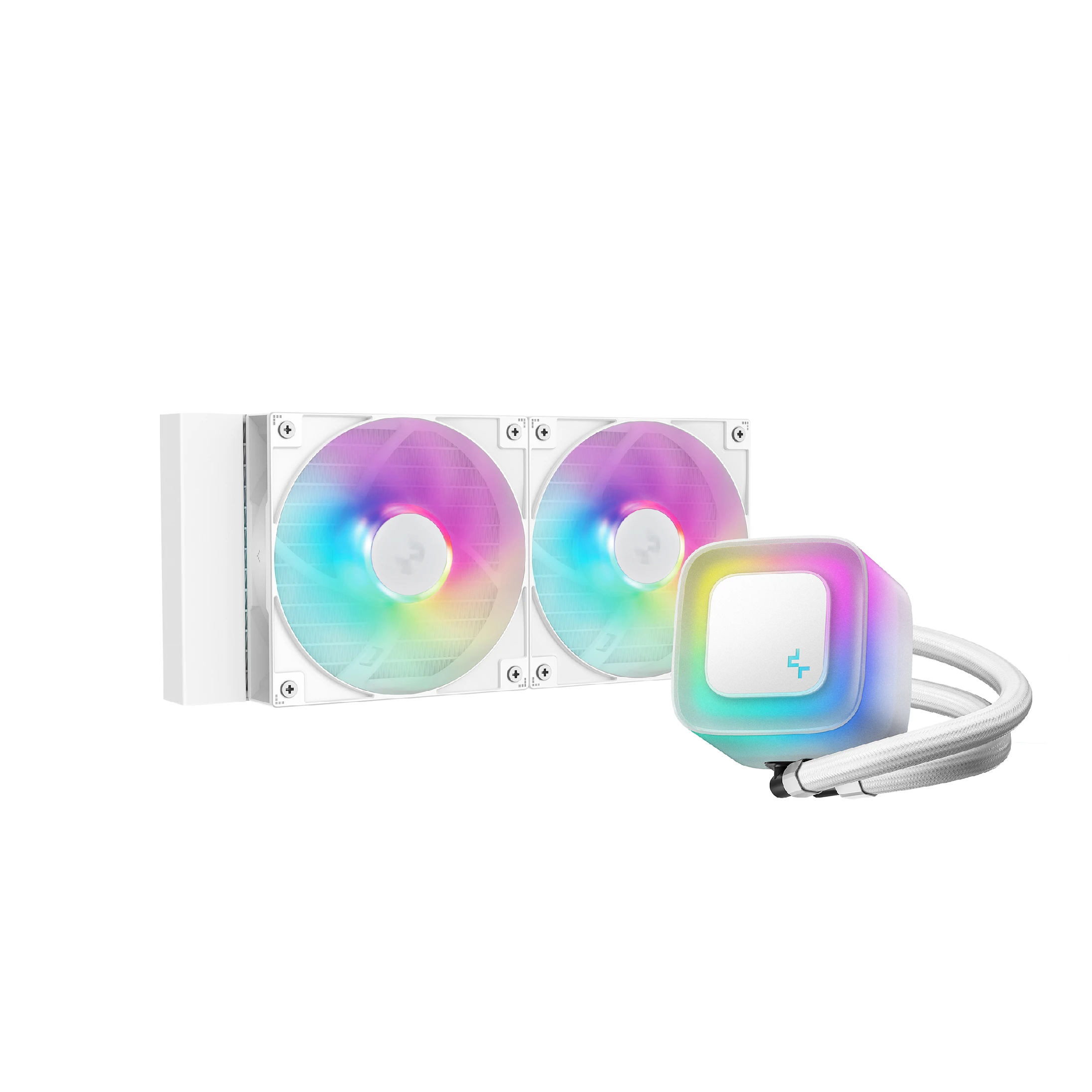 deepcool_le240_wh_v2_01_iaziEn DeepCool LE240 V2 WH - Image 1